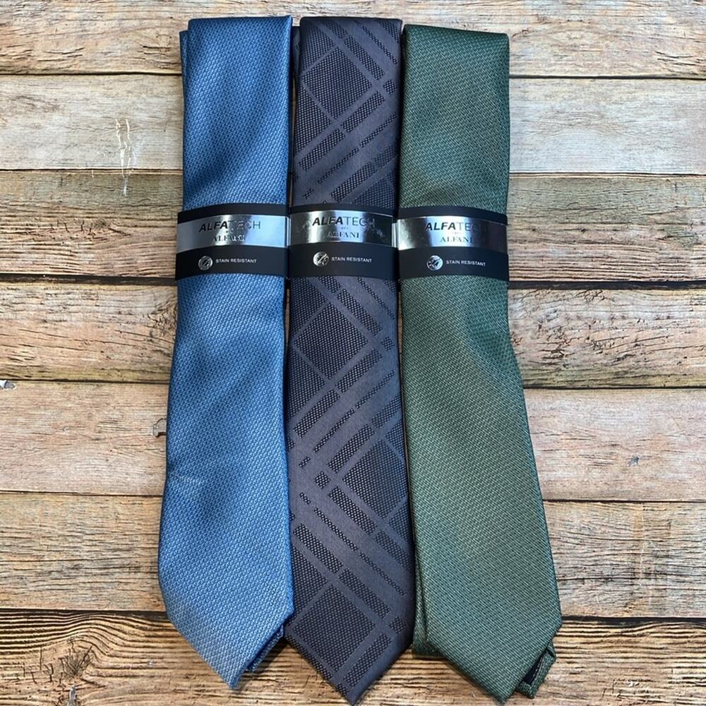 Alfani Alfatech 3 Tie Bundle NWT